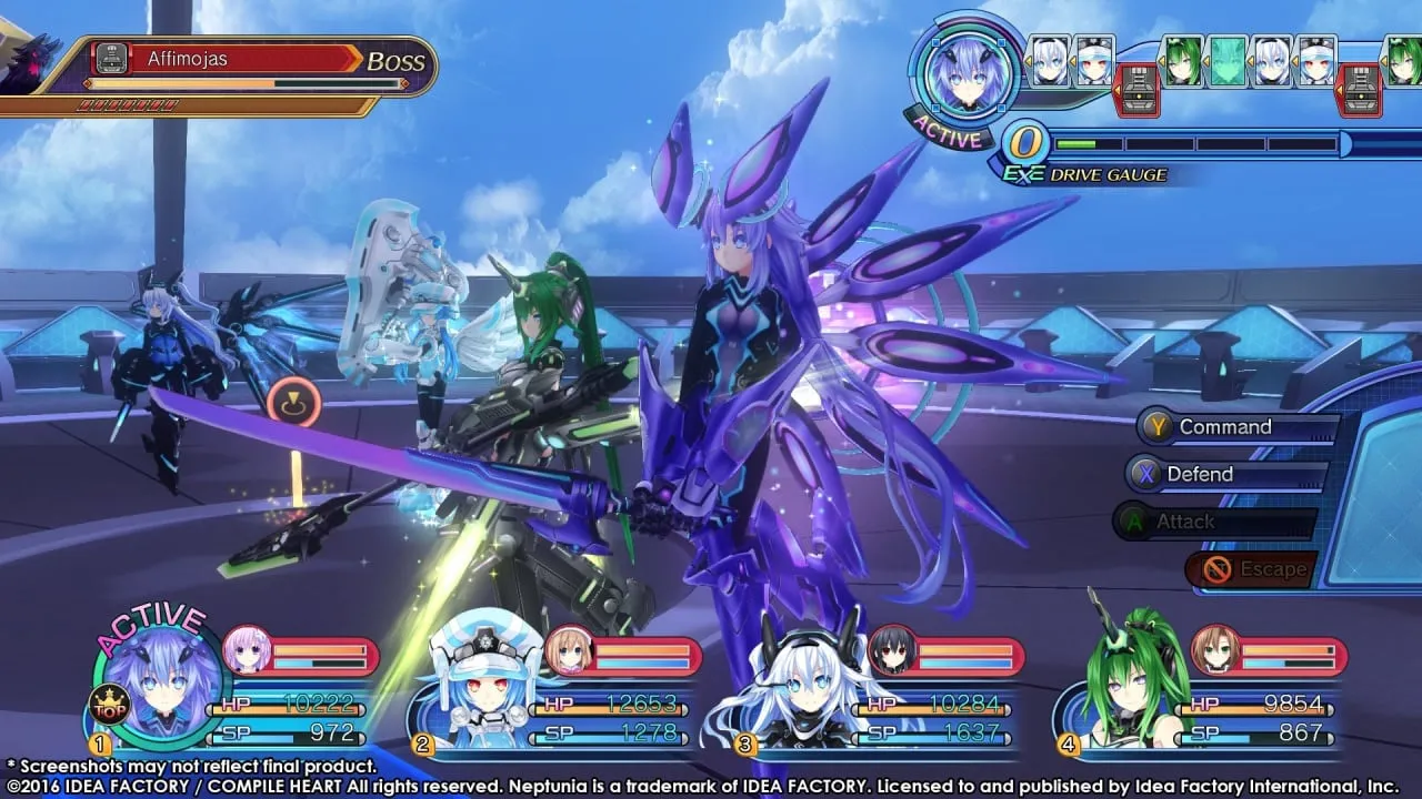 Megadimension Neptunia 7 — скриншот 1