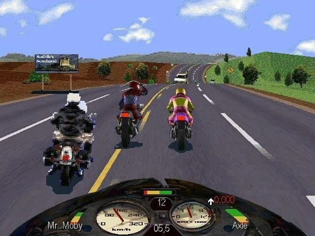 Road Rash — скриншот 1