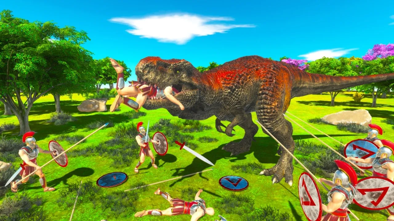 Animal Revolt Battle Simulator — скриншот 1