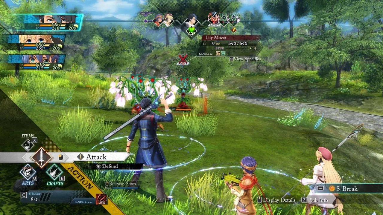 The Legend of Heroes: Trails through Daybreak — скриншот 1