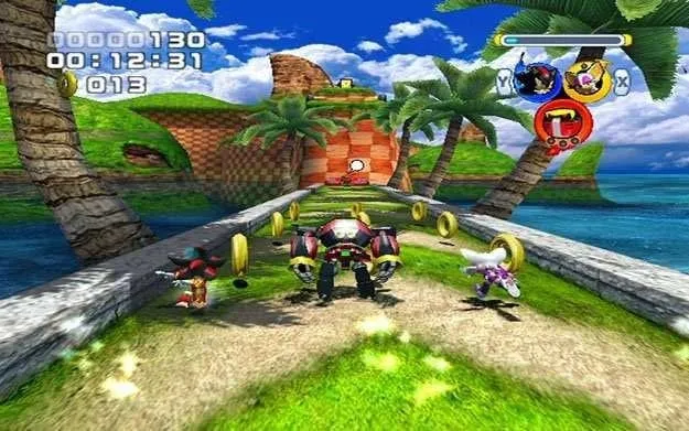 Sonic Heroes HD — скриншот 1